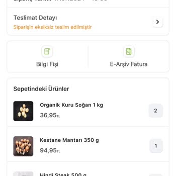 Tazedirekt Eksik Ürün Gönderimi Ve Bilgilendirme Sorunları