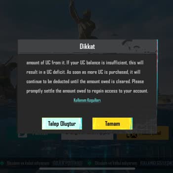 PUBG Mobile Uc Banı