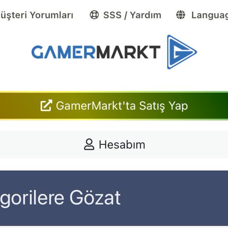 GamerMarkt Bakiyeme Bloke Uygulandı