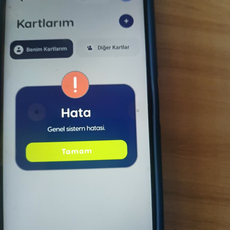 BURULAŞ Bursakart Online Hata Veriyor