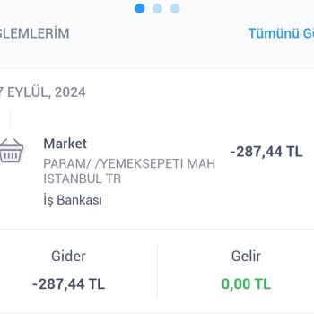 Yemeksepeti Carrefour Hiper Kartımdan Para Çekti, İade Yapmadı