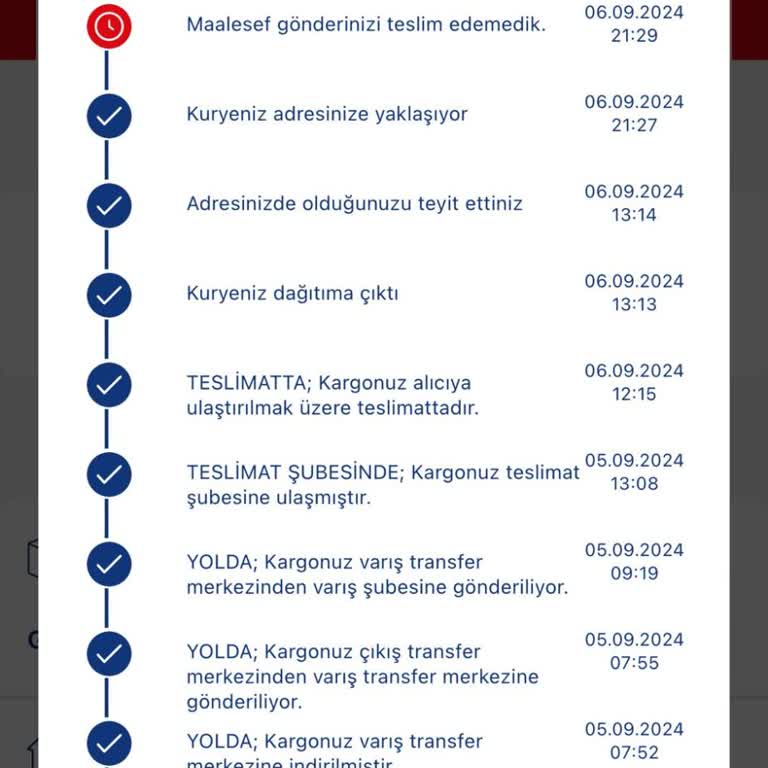 Yaşamkent Aras Kargo Kargomuzu Teslim Etmedi...
