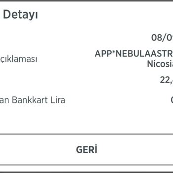 App Nebula Nebula Üyeliği İptali Ve Para İadesi
