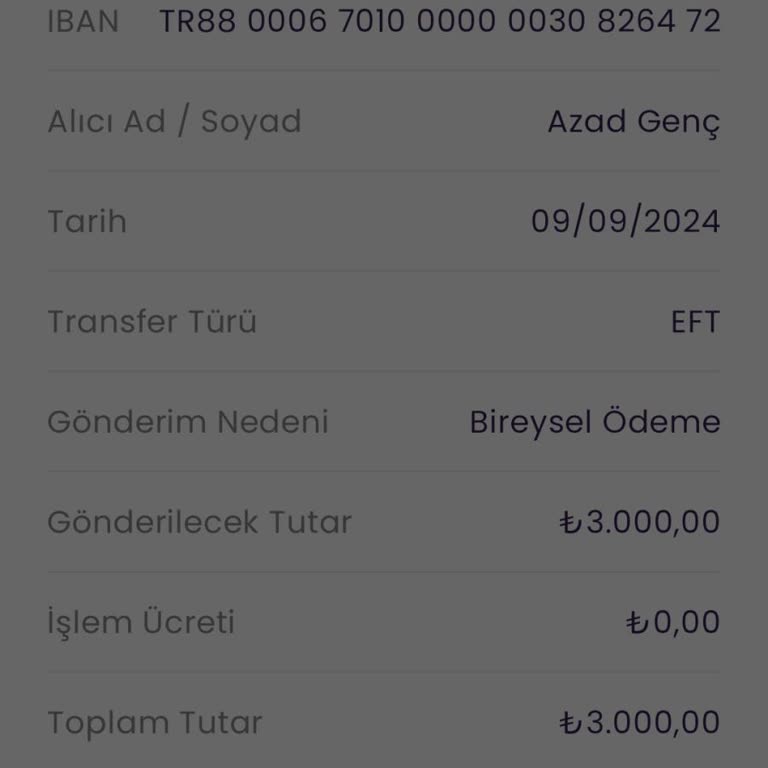 Morpara Para Transferi Sorunu