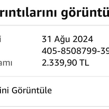 Holly Lolly Amazon Siparişimin İadesi Hakkında