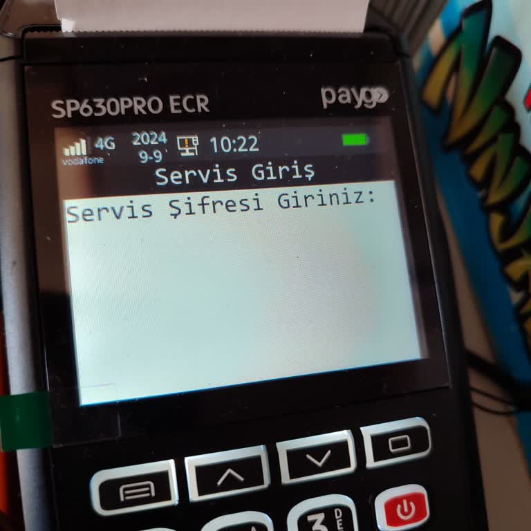Paygo Pos Makinesi Servis Şifresi Problemi