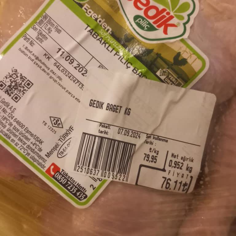 Mopaş Hipermarket Tarihi Geçmemiş Tavuk Ürünü Kötü Kokuyordu Ve Bozulmuştu