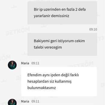 Betkom Bakiyemi Haksiz Yere Sildi