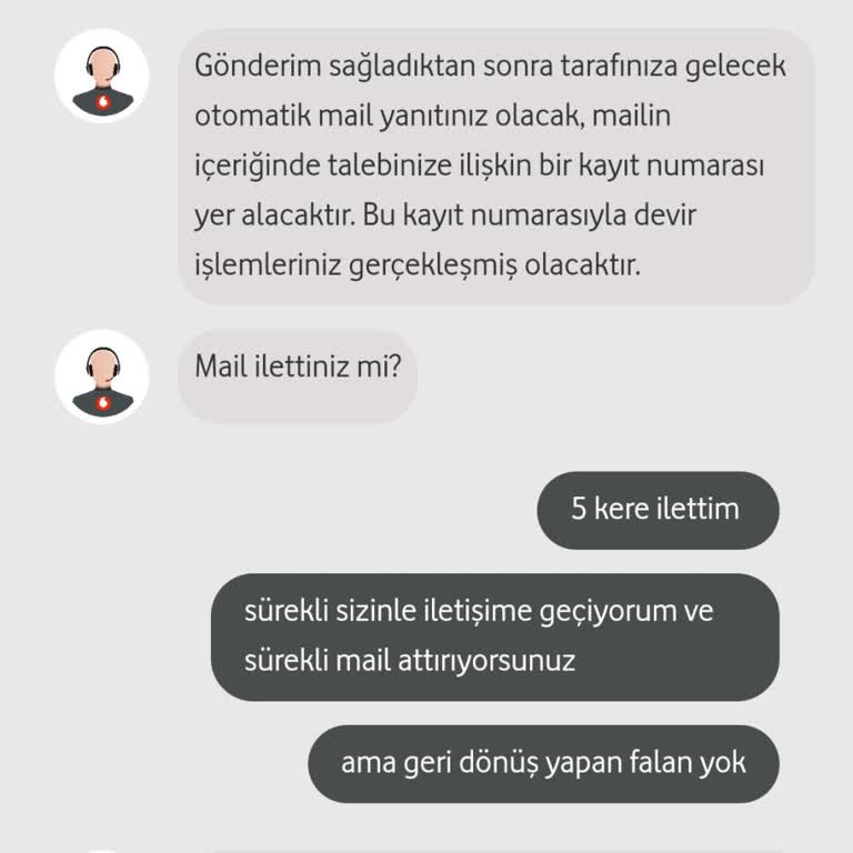 Vodafone Abonelik Devir İşlemlerinde Yaşanan Zorluklar