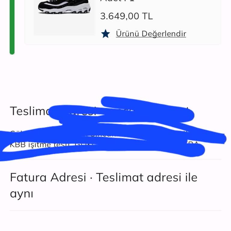 Skechers 1 Yıl Dolmadan Ayakkabı Yırtıldı