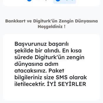 Digiturk Ziraat Bankkart Kampanya Başvurumu Kaybolmuş!