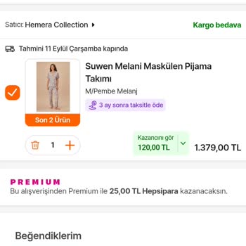 Suwen Pijama Takımı Tedarik Edilemedi (olmasına Rağmen)