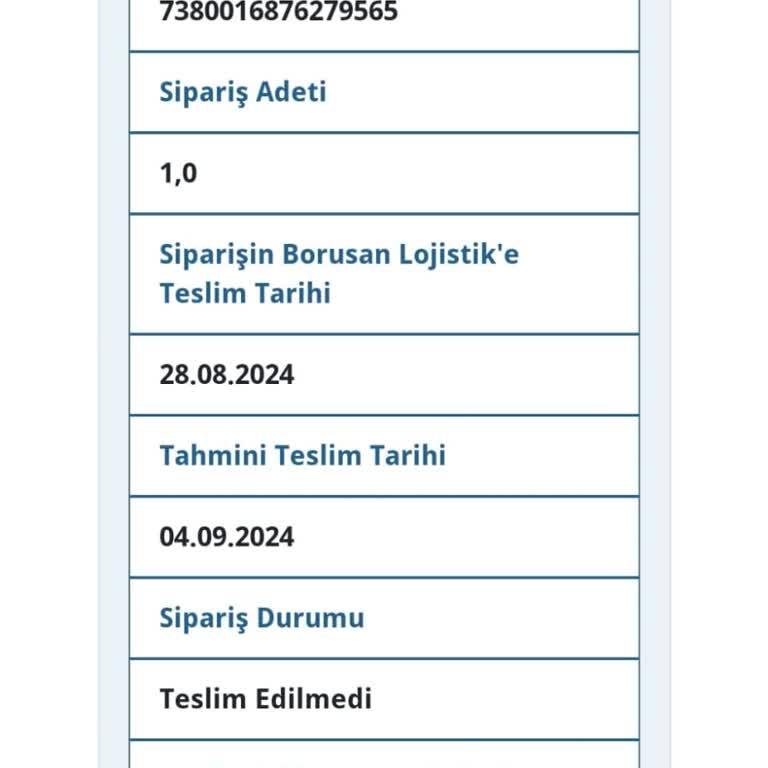 Borusan Lojistik Pişmanlıktır Başka Diyecek Lafım Yok