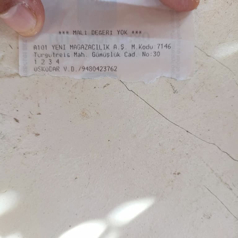 A101 Ürün Teslim Etmeme 3 Ay Oldu