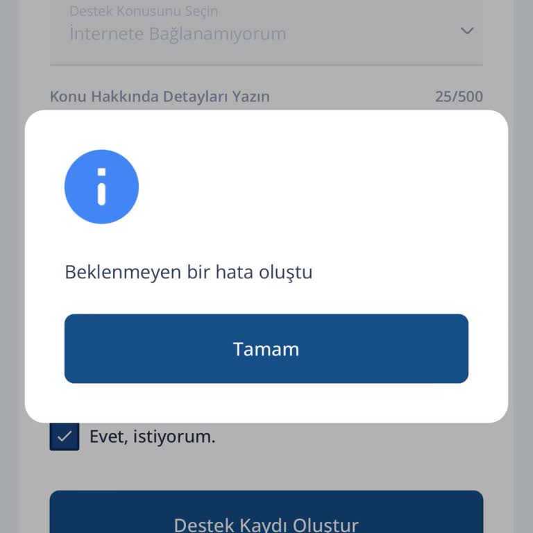 TurkNet Uygulaması Ve İnternet Bağlantı Sorunları