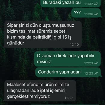 Deep Atelier İade Yapmıyorlar Hakkınızı Aradığınızda Da Muhatap Bulamıyorsunuz