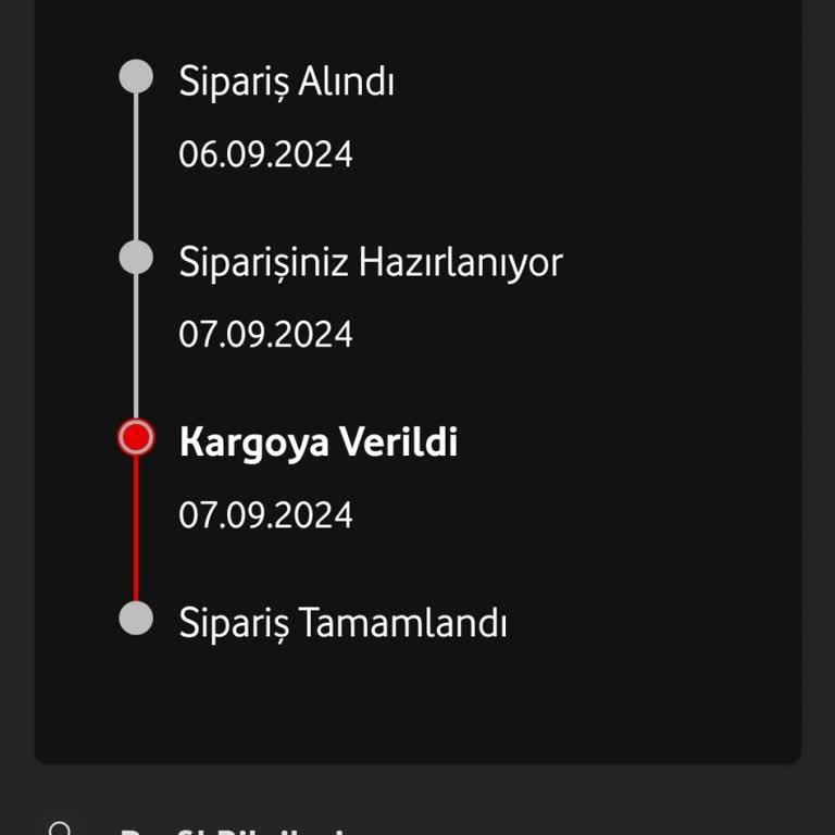 Vodafone'dan Aldığım Akıllı Saat Kargoda Kayboldu