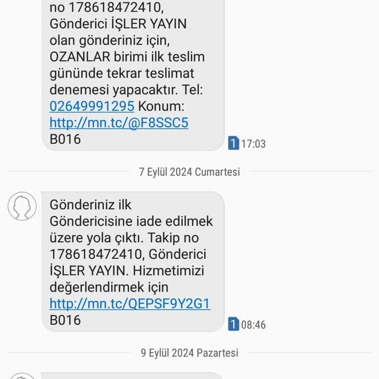 MNG Kargo Kargo Sorumsuzluğu, Kafasına Göre İade Ediyor.