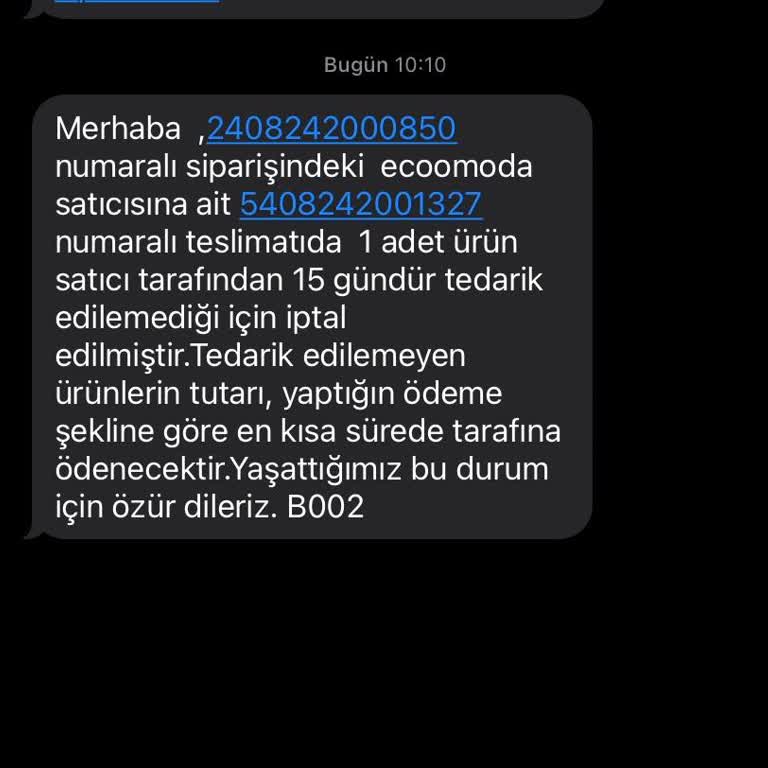 LCW Tedarik Firması Yüzünden Sipariş İptali
