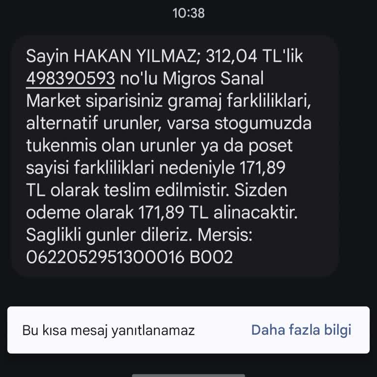 Migros Hemen Elinde Olmayan Ürünleri Varmış Gibi Yapıp Ürün Satıyor
