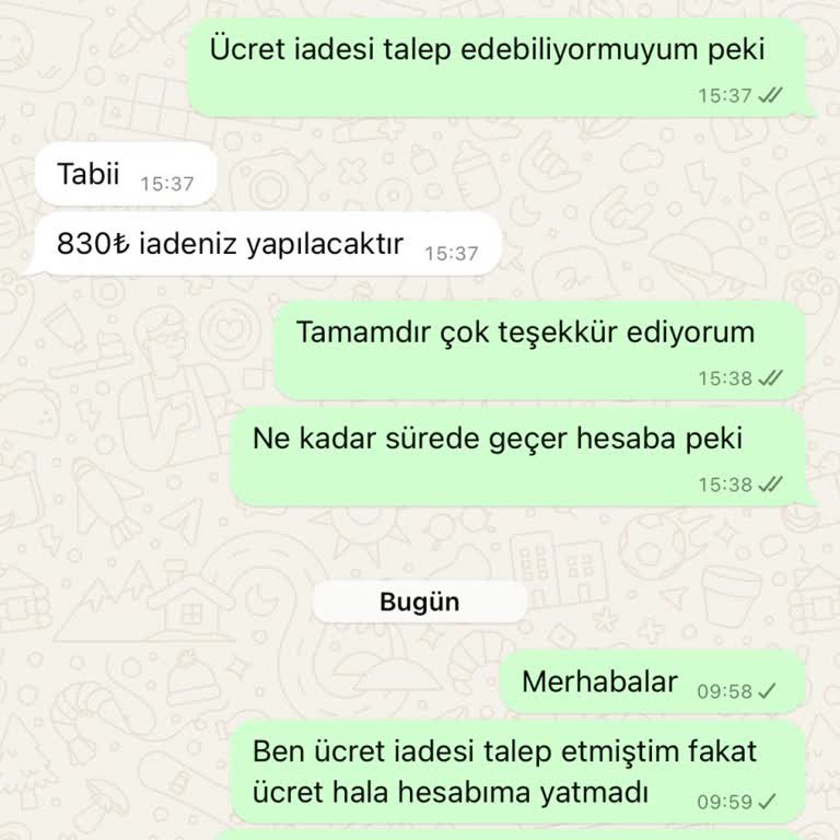 Epenye.com Epenye Ücret İadesi Mağduriyeti