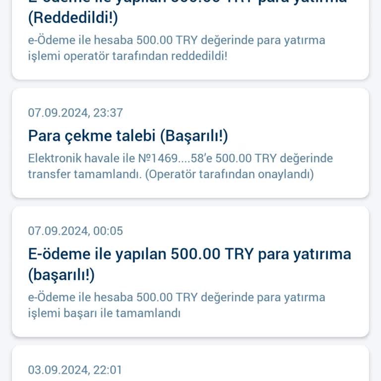 1xBet 500 TL Para Çekme Talebim Hala Sonuçlanmadı