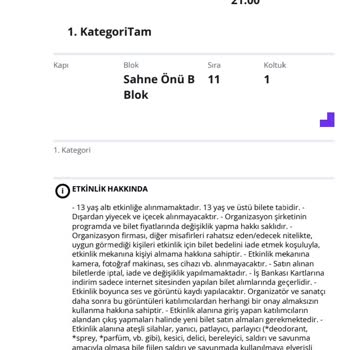 Mobiletten Bilet Alınmaz!