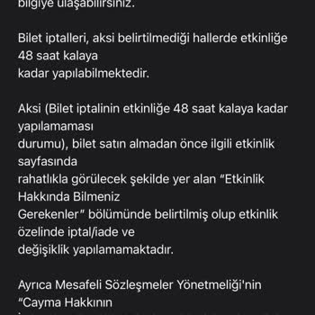 Bubilet Bilet İadesi Konusunda Yardımcı Olmamaktadır.