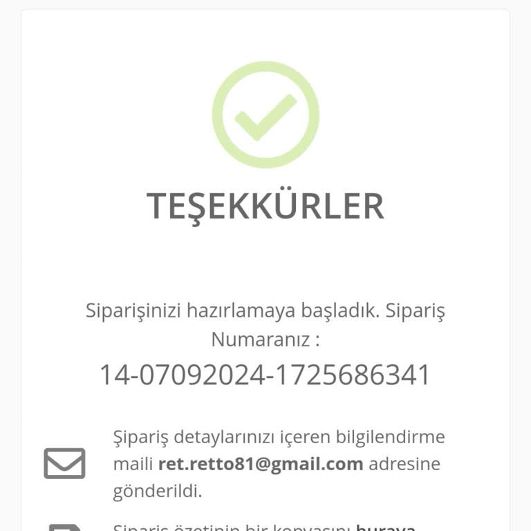 Datça Köy Ürünleri Verilmek İstenmeyen Kargo Takip Numarası