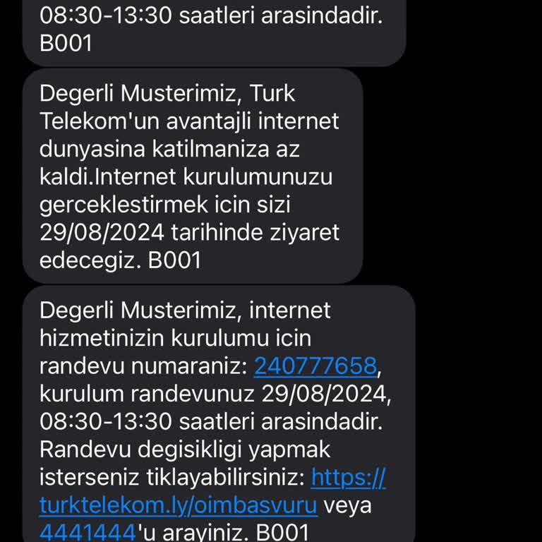 Türk Telekom Ev İnterneti Başvurusu Yapmıyor