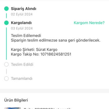 Sürat Kargo Kargomu Kaybetti Mağdurum