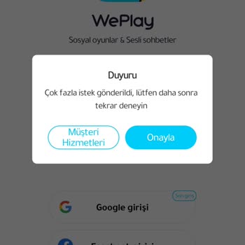 WePlay Hesap Erişim Sorunu Ve Bilgilendirme Eksikliği