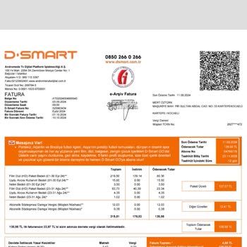 D-Smart Net Pişmanlık İlgisiz Bir Sağlayıcı