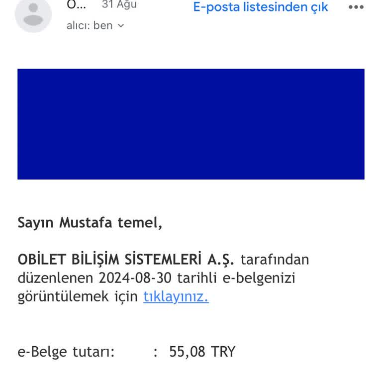 Obilet Bilet İadesi Yapılmadı