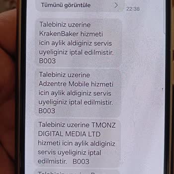 Vodafone Faturalarında Haksız Abonelik Ücretleri ve Kısıtlama Sorunu