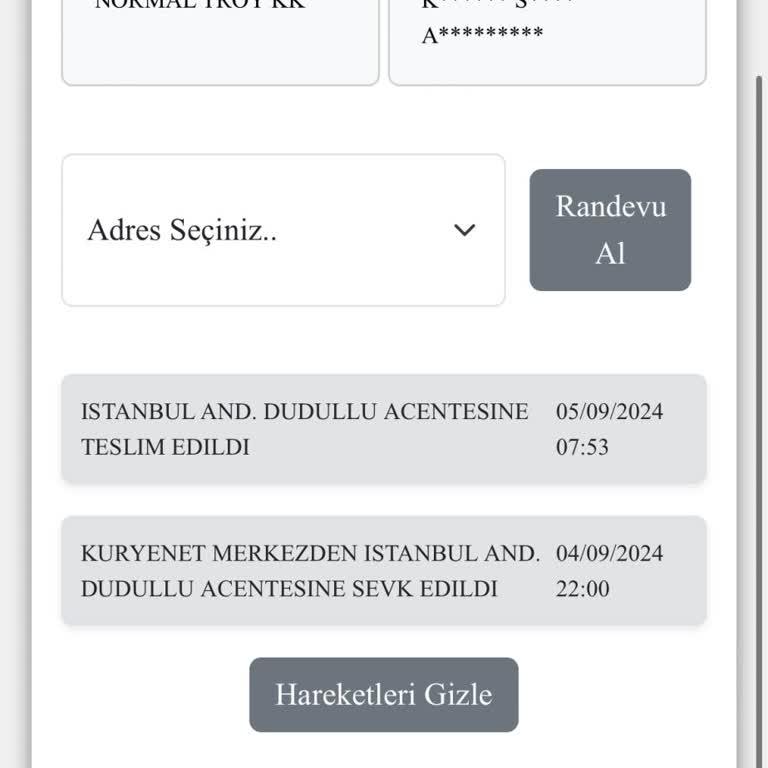 Kuryenet Kargo Dağıtıma Çıkmıyor
