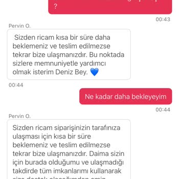 Yemeksepeti Müşteri Temsilcilerinin Saygısız Tavrı