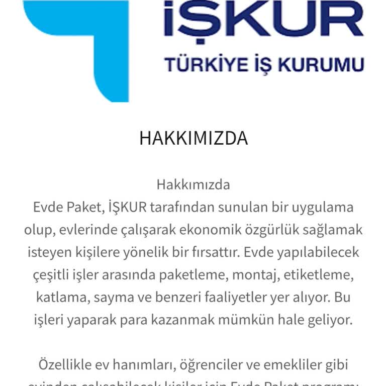 İŞKUR Lego Paketleme Evde İş İlanı