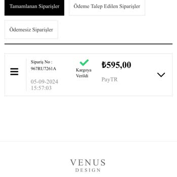 Venüs Design Eksik Ürün Gönderimi Ve Muhatap Bulamama