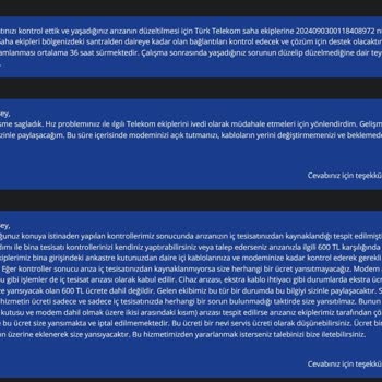 TurkNet Çalışan İnternetimi Bozdu