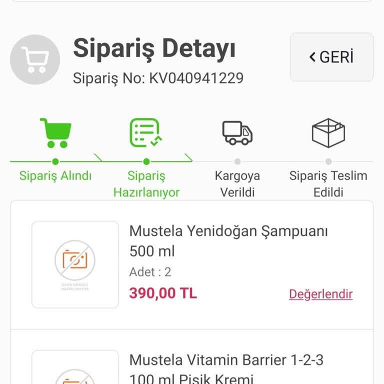 Kozmevit Firması Ürünlerimi Kargolamıyor