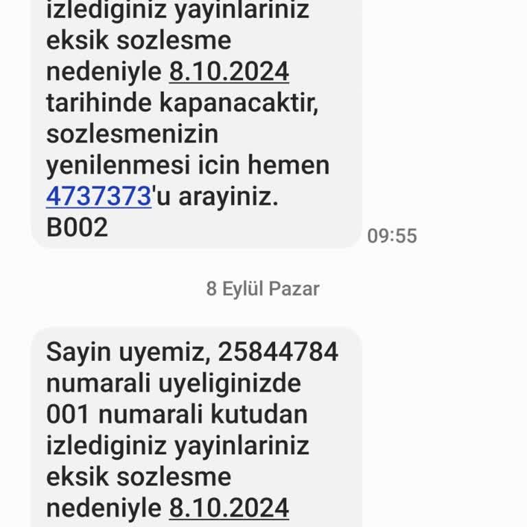 Digiturk Müşteri Temsilcisine Bağlanmıyor