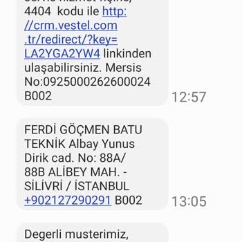 Vestel Piyasadaki Teknoloji Harikası Mallarını Toplatsın!