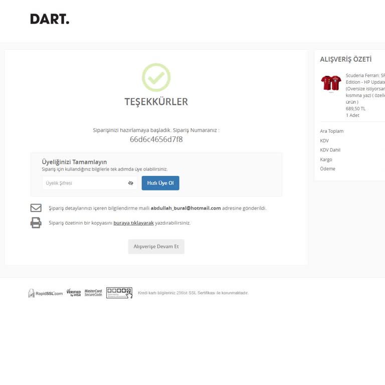 Paytr Dart Originals Sitesine Ulaşamıyorum Ve Siparişimi İptal Etmek İstiyorum