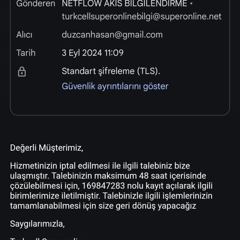 Superonline Nakil Yapılamaması Kaynaklı Cayma Bedeli İptali