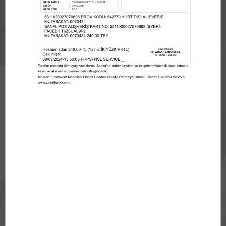 Ziraat Bankası Para Hata Çıktı