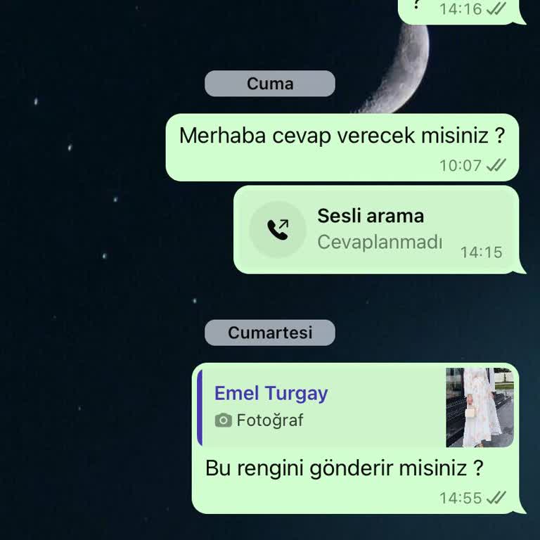 Emel Turgay Bu Firmadan Bir Daha Alışveriş Yapmayı Düşünmüyorum