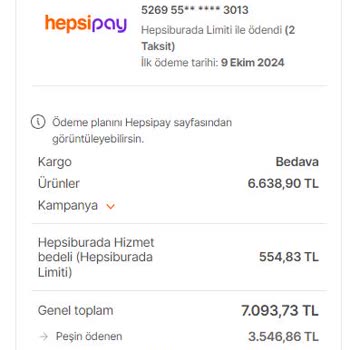 Hepsiburada Limiti Ödeme Sorunu