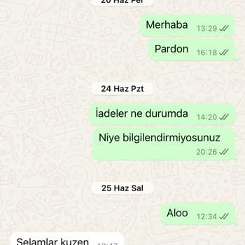 Ate Wear İade Sürecinde Yaşanan Sorunlar Ve Kalitesiz Ürünler