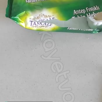 Taşkale Tahin Helvasından Çıkan Taş Parçası!